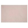 Monaco rectangular placemat in synthetic leather cloud rose 30x45 cm