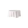White porcelain pleated round podium riser cm 7.5