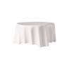 White porcelain pleated round podium riser cm 11.5
