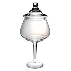 Cloud potiche vase riser with lid 22x44.6 cm