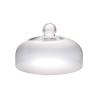Cloud round glass dome cm 26