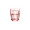 Bicchiere Barshine rocks Bormioli Rocco in vetro peach cl 30,5
