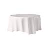 White porcelain pleated round podium riser cm 16