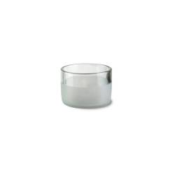 I Was a Bottle tumbler in clear and frosted glass cl 12