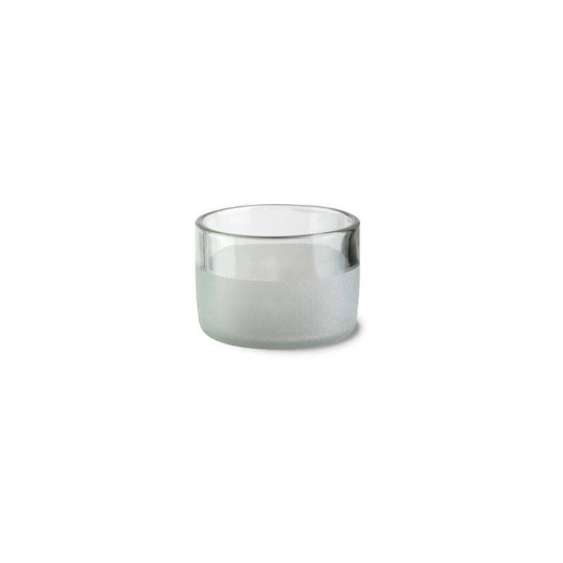 I Was a Bottle tumbler in clear and frosted glass cl 12