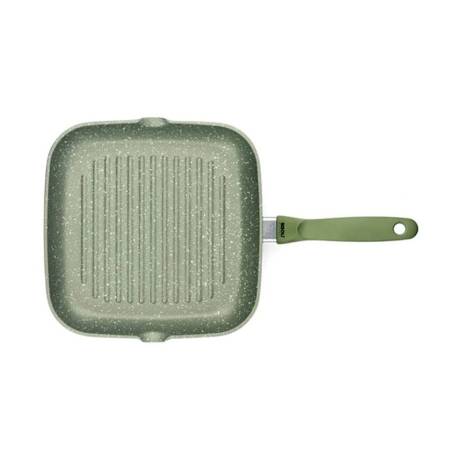 Dr. Green Risolì nonstick aluminum square steak pan for induction cm 26x26