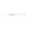 Coltello tavola Supra Sanelli Ambrogio in acciaio inox con manico bianco cm 11