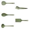 Set cucina 5 pezzi Greentools Risolì in nylon verde