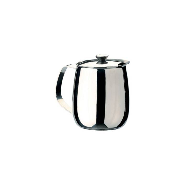 Lattiera con coperchio Daily in acciaio inox cl 15