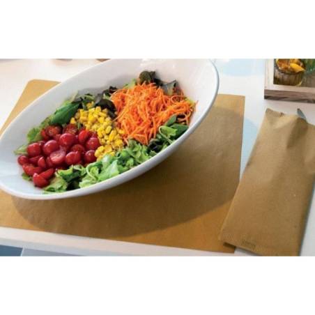 Straw paper placemat 30x40 cm