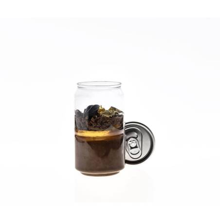 Bicchiere barattolo soda can 100% Chef in rpet cl 33