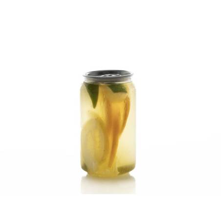 Bicchiere barattolo soda can 100% Chef in rpet cl 33