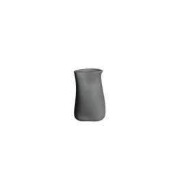 Lattiera/Salsiera Super Mini Jar Jelly in porcellana nero matt cl 5