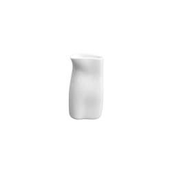 Lattiera/Salsiera Super Mini Jar Jelly in porcellana bianca cl 15