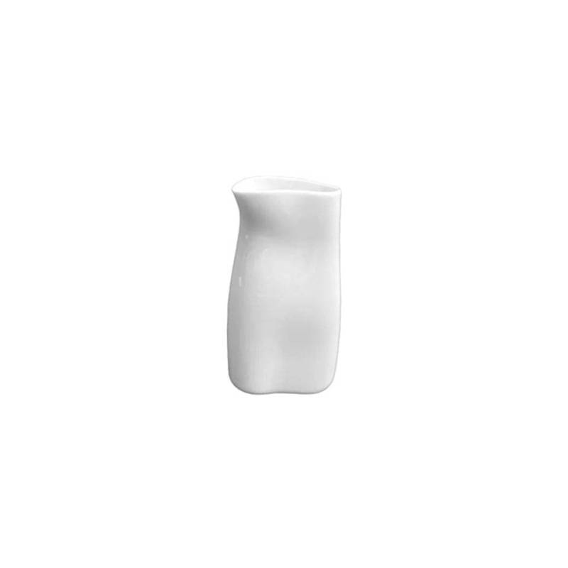 Lattiera/Salsiera Super Mini Jar Jelly in porcellana bianca cl 15