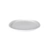 Naoto white porcelain flat plate cm 29x26.5x2.5