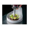 Soucoupe apéritive Bio Gochi Uncle en porcelaine blanche mate 14,5x9,2 cm