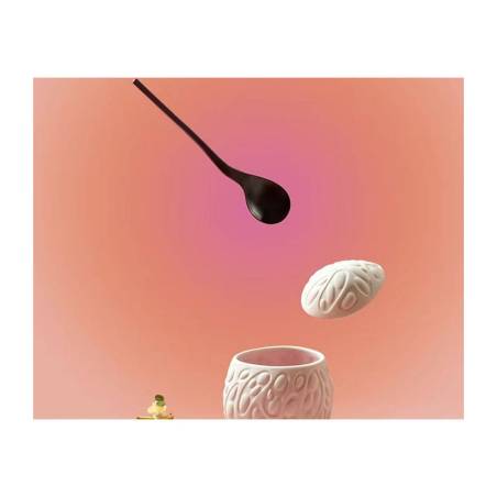 Rex Eggs S egg glass in matt white porcelain cl 30