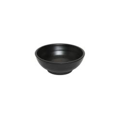 Coppetta tonda in melamina nera cm 15x5,5