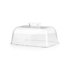 Cupola rettangolare in plexiglass trasparente cm 36x28,5x13