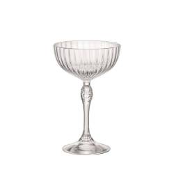 Coppa champagne America '20s in vetro cl 23