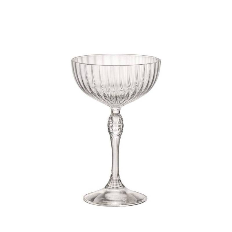 Coppa champagne America '20s in vetro cl 23