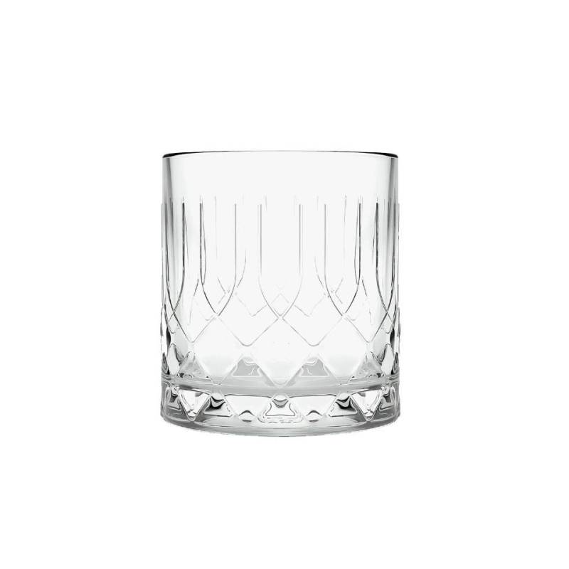 Bicchiere whisky Chicago in vetro cl 34