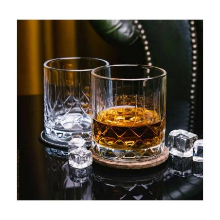 Bicchiere whisky Chicago in vetro cl 34