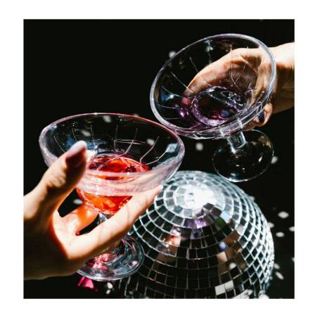 Chicago margarita and dessert glass cup cl 21