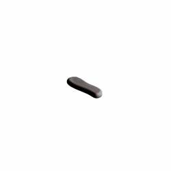 Jelly black beltz porcelain cutlery rest 6.5x2.5 cm
