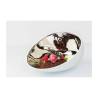 Taza de porcelana blanca Organic Jomon Mini Silver 10x8x5 cm