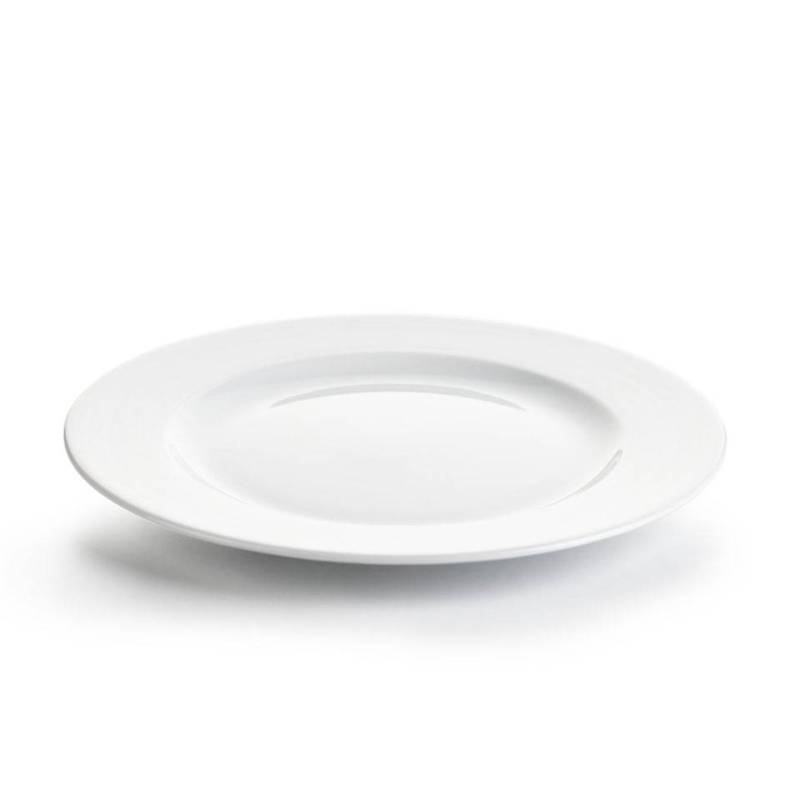Kahla white porcelain flat plate cm 26.3