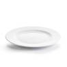 Assiette plate en porcelaine blanche Kahla 26.3 cm