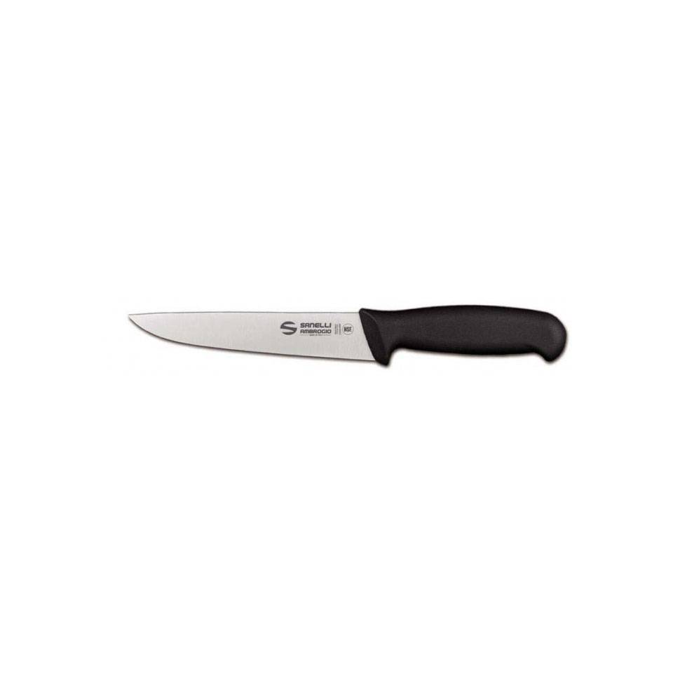 Sanelli Ambrogio Supra stainless steel boning knife with nylon handle 16 cm