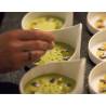 Piattino appetizer Organic Gochi Uncle in porcellana bianca matt cm 14,5x9,2