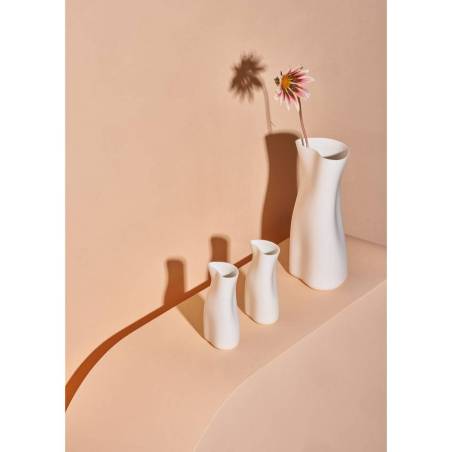 Porcelana blanca mate Super Mini Tarro Gelatina cl 5