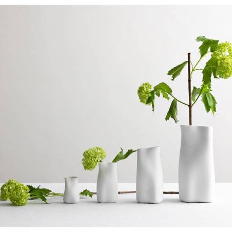 Porcelana blanca Super Mini Tarro Gelatina cl 15