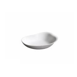 Coppetta Organic Jelly in porcellana bianca matt cm 21x15,5x5