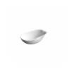 Coppetta Organic Jelly in porcellana bianca matt cm 14x9x4,5