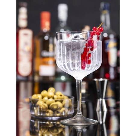 Milan gin and tonic goblet in transparent san cl 55