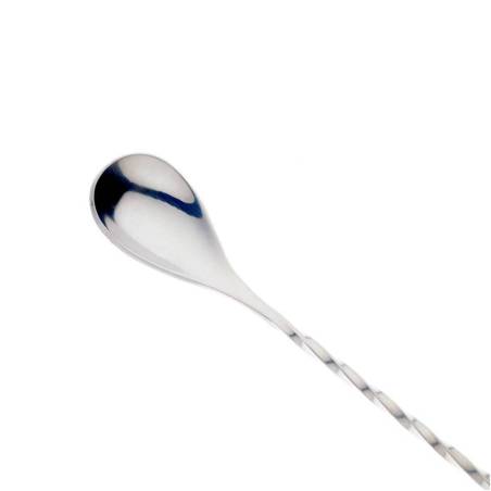 Bar spoon Japanese Style stainless steel diamond latex decoration cm 33.5