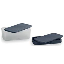 Stampo ghiaccio con contenitore Ice Cube 32 impronte in silicone e polipropilene
