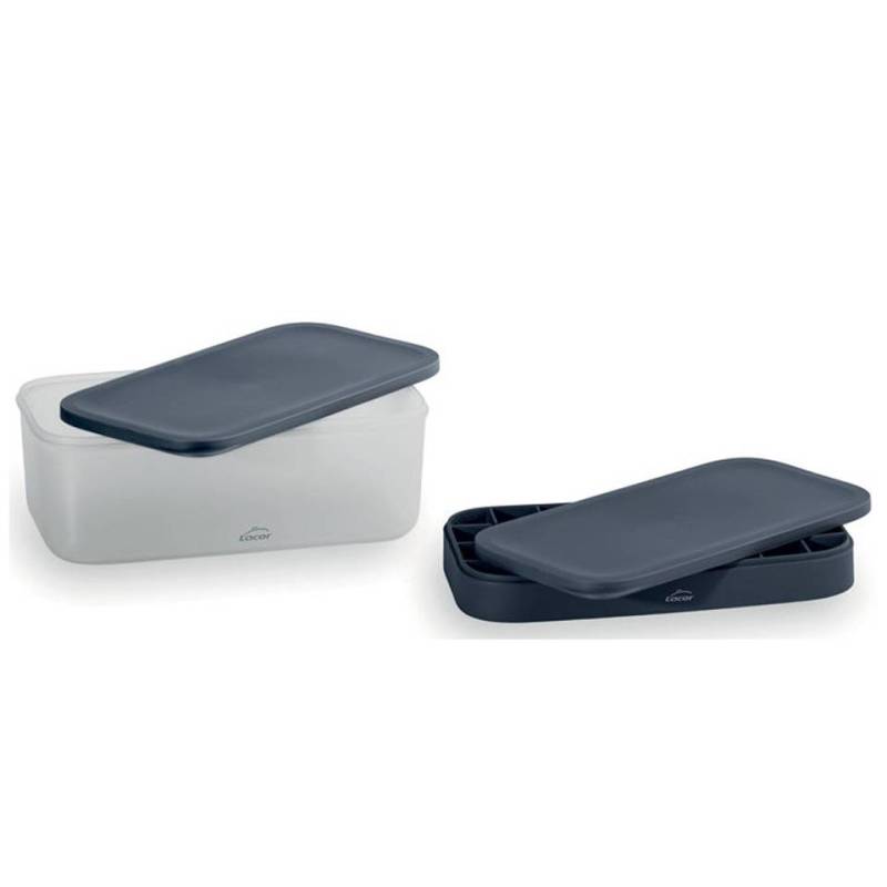 Stampo ghiaccio con contenitore Ice Cube 32 impronte in silicone e polipropilene