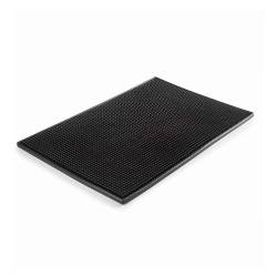 Tappetino bar versa mat in pvc nero cm 45x30x0,8