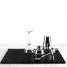 Tappetino bar versa mat in pvc nero cm 45x30x0,8