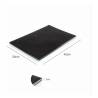 Tappetino bar versa mat in pvc nero cm 45x30x0,8