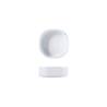 White porcelain round ashtray cm 9