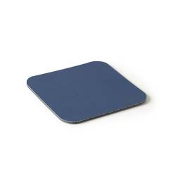 Sottobicchiere quadro Stella in pvc accoppiato blu cm 10