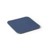 Sottobicchiere quadro Stella in pvc accoppiato blu cm 10