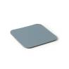 Sottobicchiere quadro Stella in pvc accoppiato azzurro cm 10